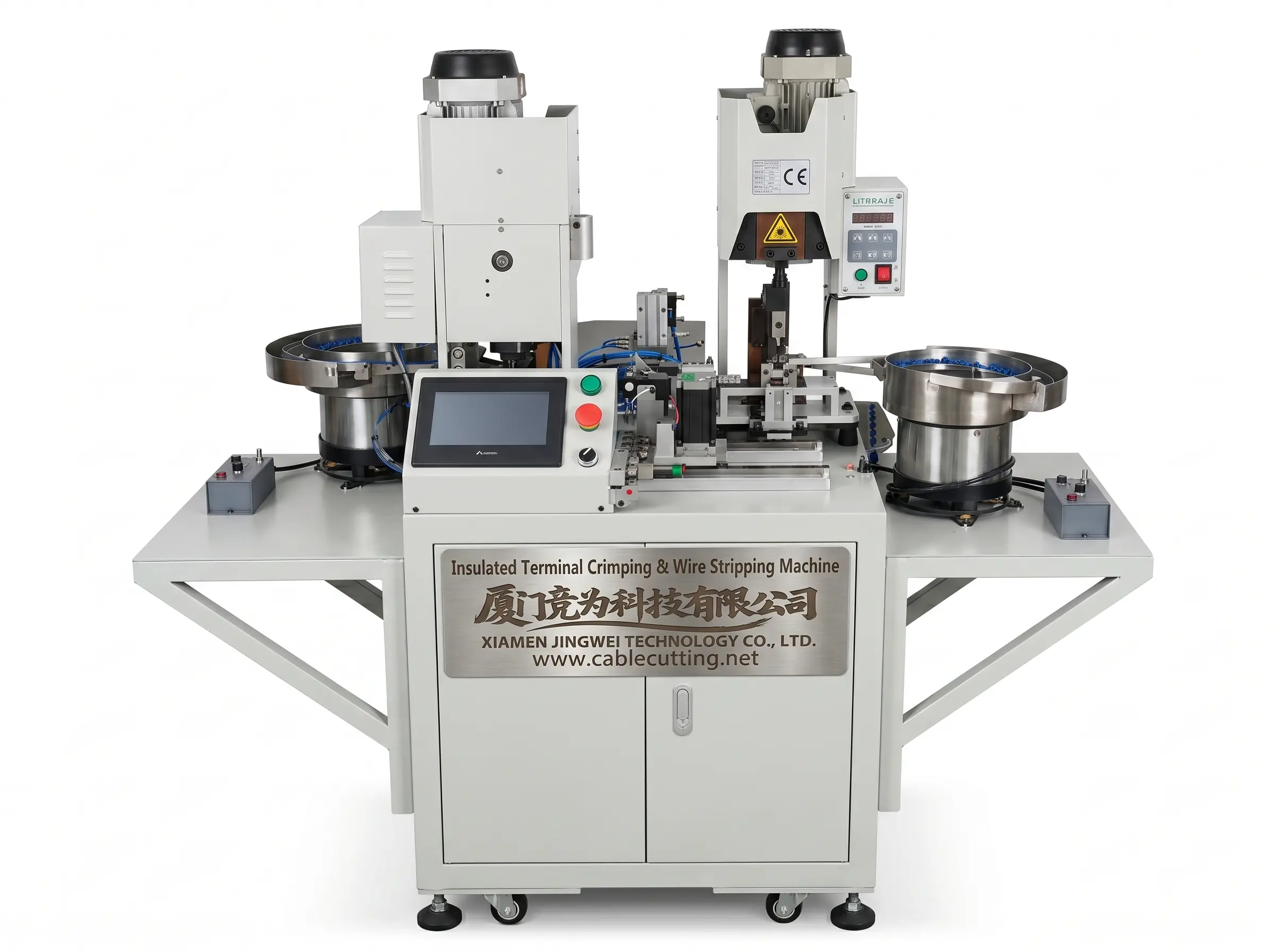 自動絶縁端子圧着機 WPM-R8 | 高精度ワイヤー加工ソリューション