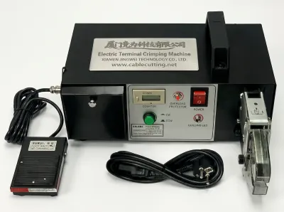 電動端子圧着機 12.7KN出力 110V/220V対応 EM-6B1 EM-6B2 - 半自動圧着機