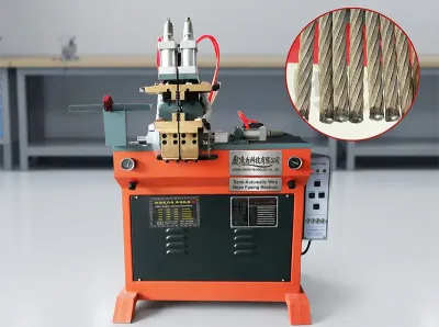 半自動ワイヤーロープ溶融機 空気圧式 40KW WPM-QF - 切断機