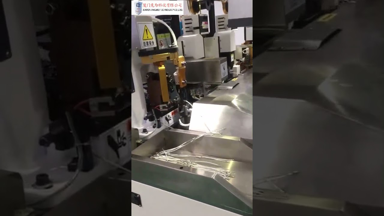 両頭ケーブル圧着機｜自動ワイヤースプライシングマシン｜高精度圧着加工装置