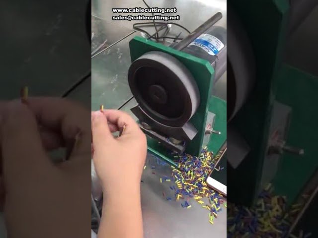 1～30mm対応 高速3000本/h 電線被膜剥離・より合わせ機 | 2～5芯同時処理可能