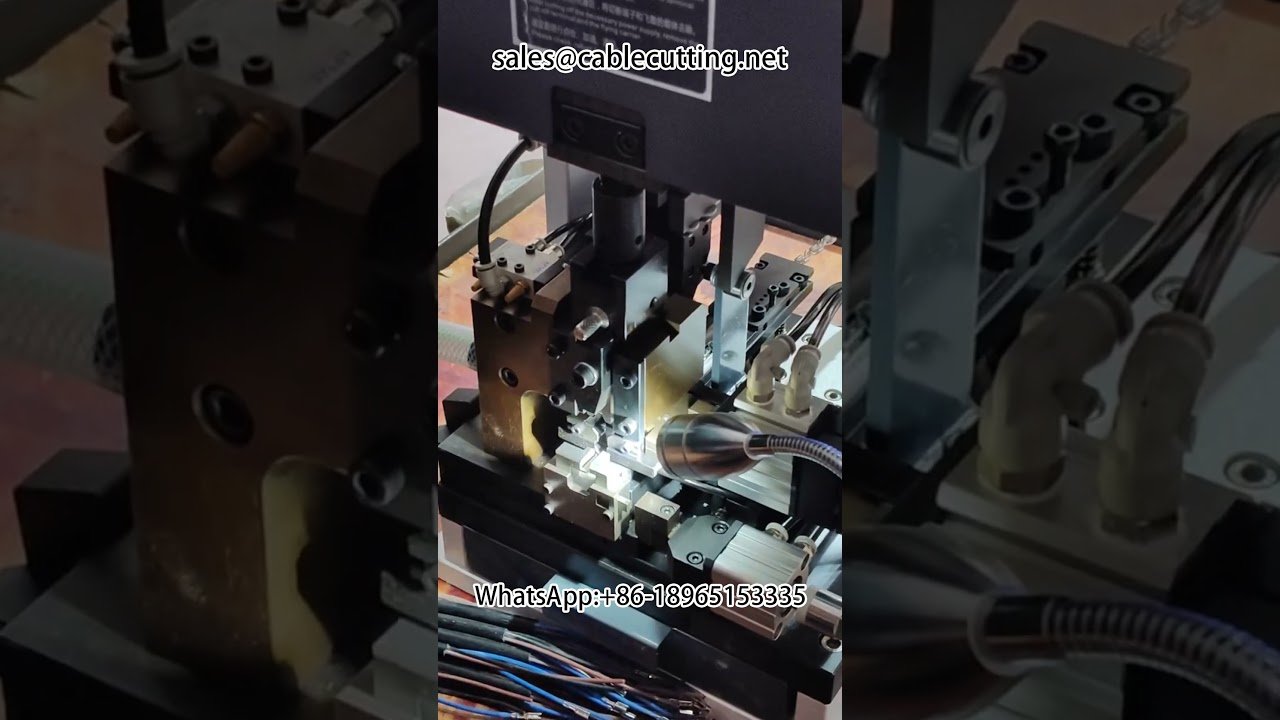ストレートタイプ被覆剥離機 #ハーネス加工装置 #端子圧着機 #剥離機