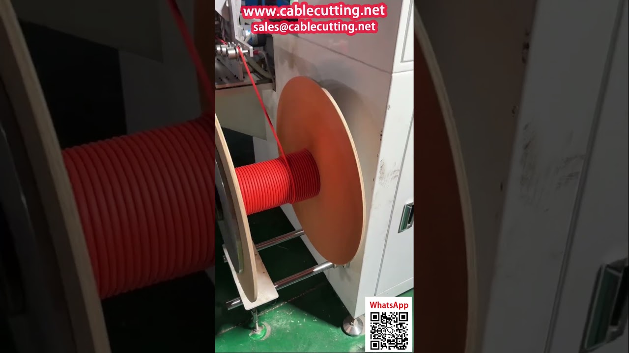 木製ドラム対応自動巻取機 - キロメートルカウンター搭載で高精度巻取り