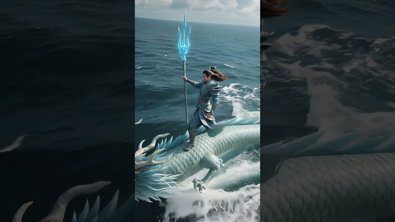 海上を疾走する巨大な神龍！驚異の高速自動化システム