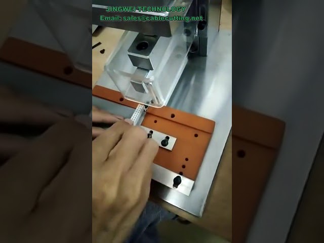 プラチナIDC空気圧プレス機 | コンピュータ配線自動圧着機
