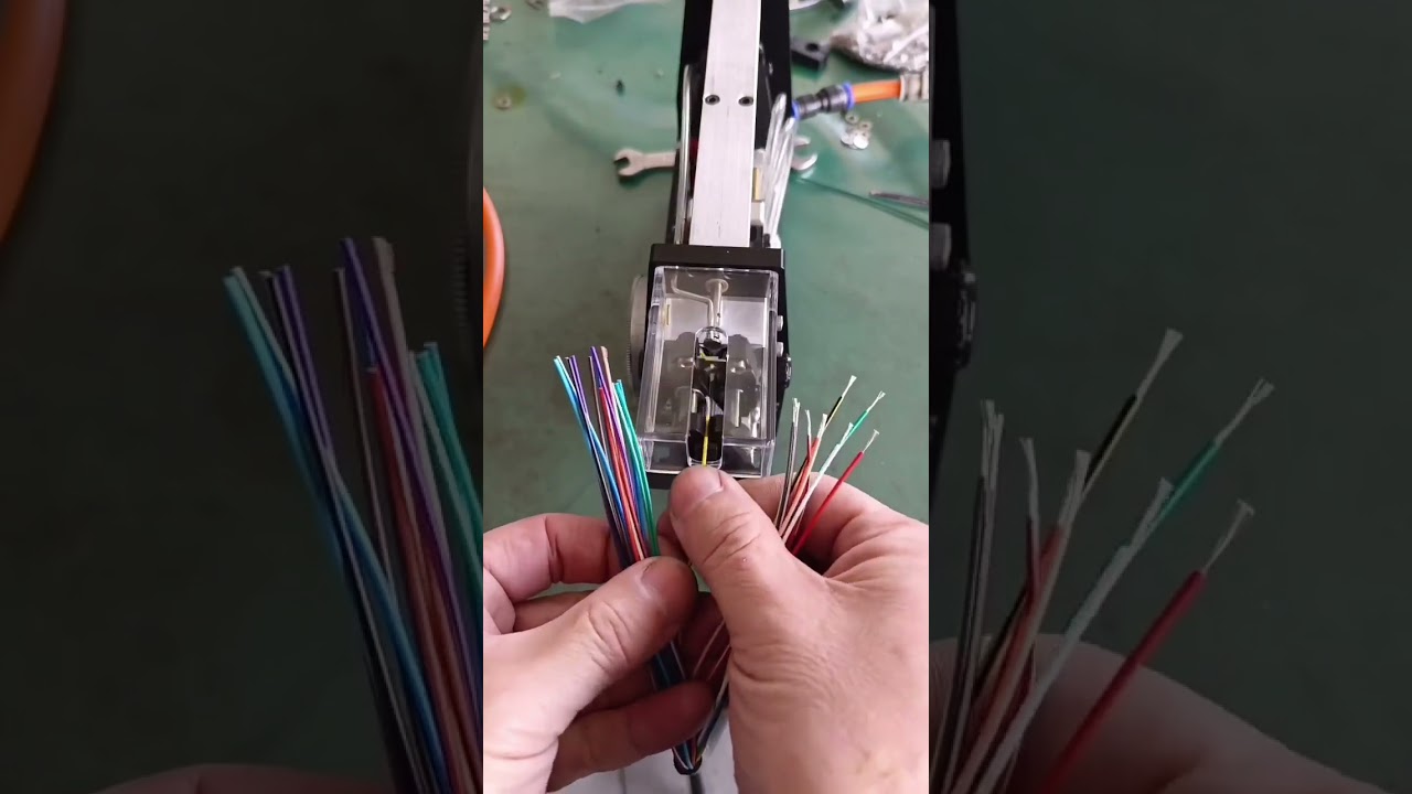 タッチレス電線被膜剥離機｜空気圧式・調整可能な誘導剥離機 #工場 #機械