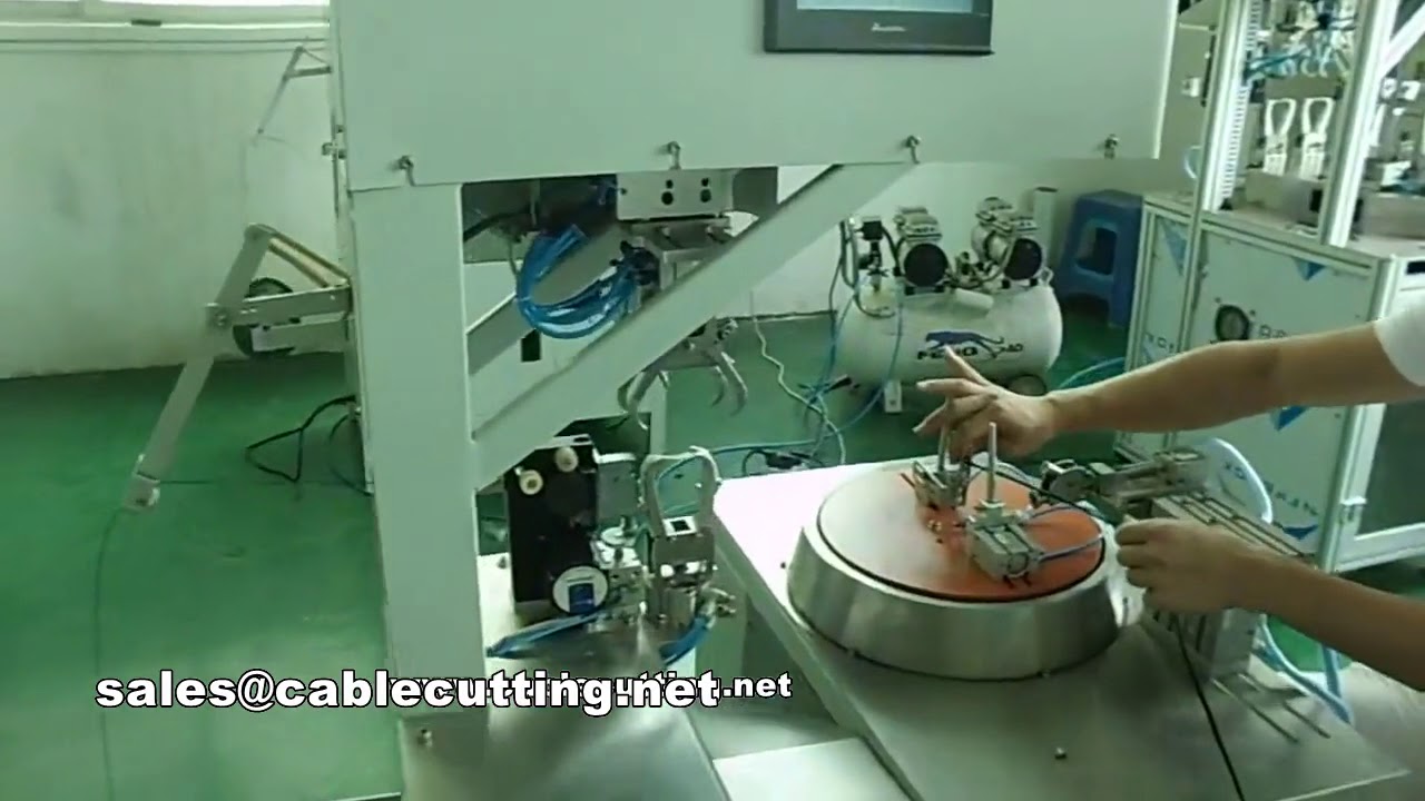 8の字ケーブル巻き結束機 | 自動ワイヤーハーネス包装機【動画8】