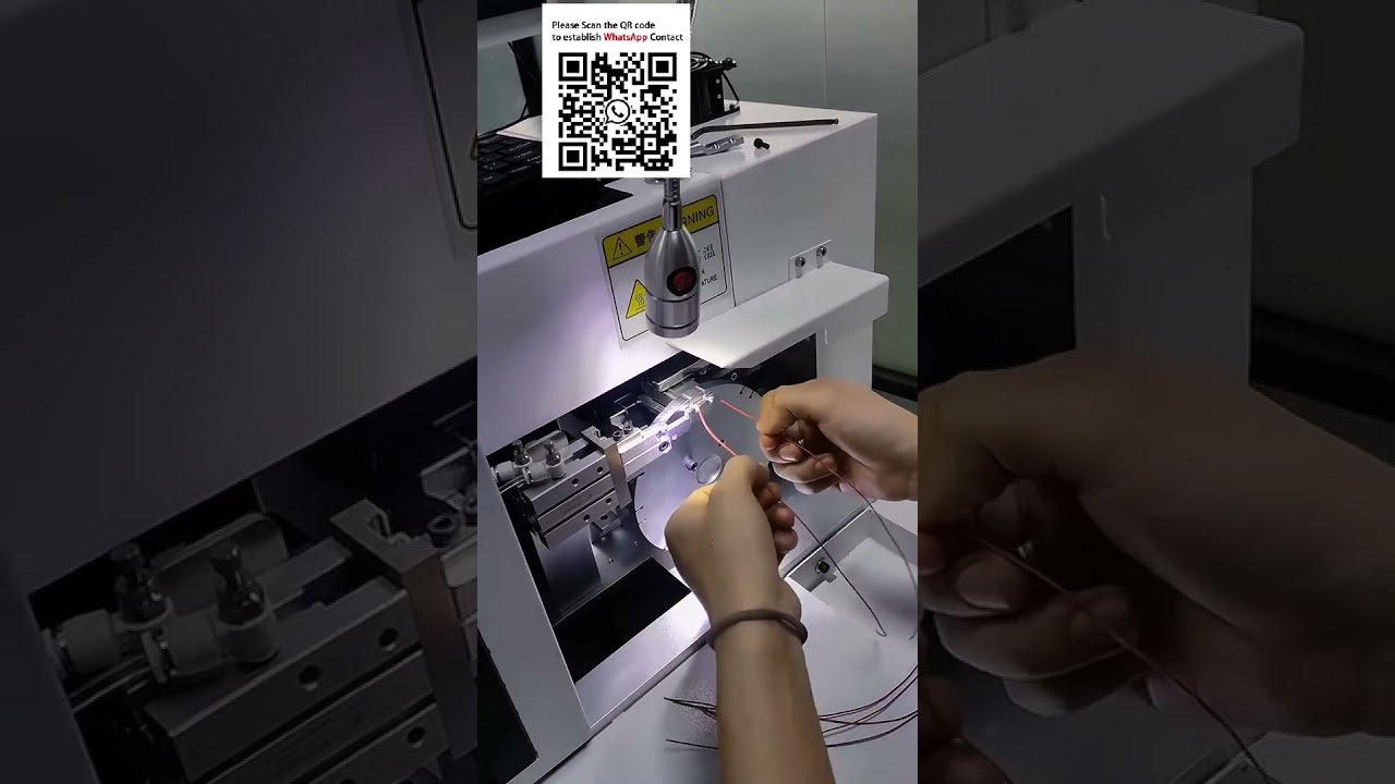 自動印刷・挿入・加熱収縮！熱収縮チューブ自動加工機 | ワイヤーマーキング自動化