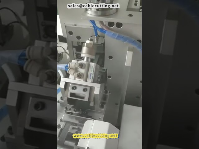 高速ダブルヘッド自動端子圧着機 | フラットケーブル配線用