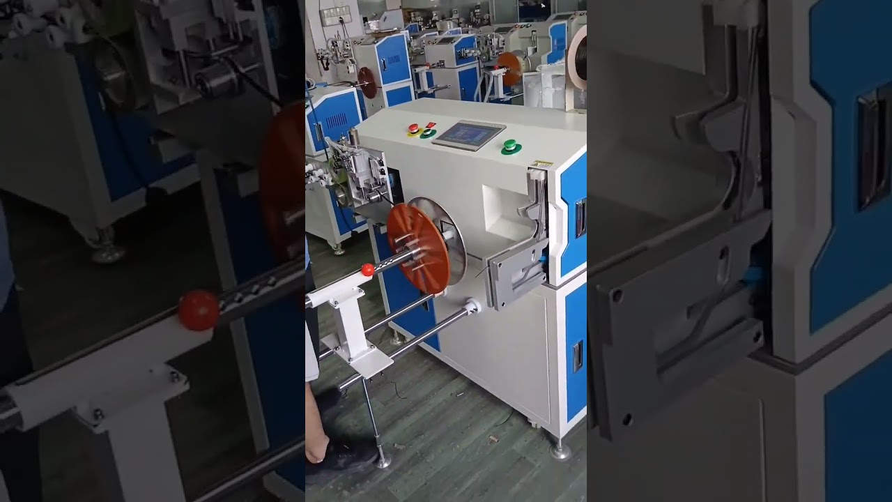 【自動化】チューブ自動選別・巻き取り・切断・コイリング一体機 | 精密計量機能搭載