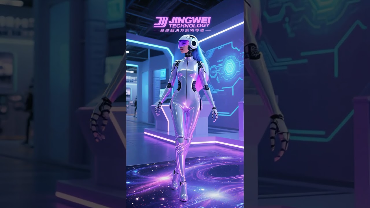 光と視点の変化で輝く！最先端ロボット