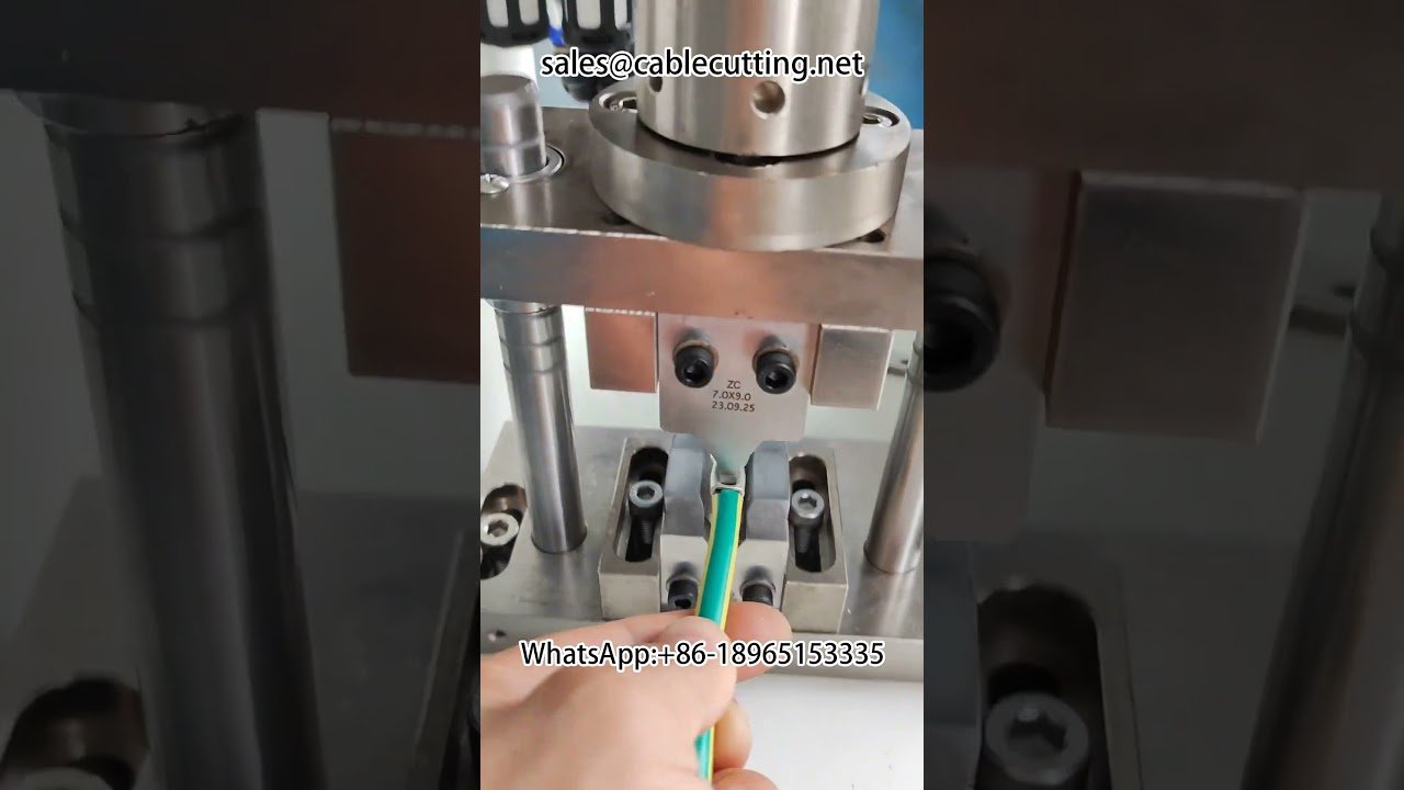高効率油圧端子圧着機｜新エネルギー用ワイヤーハーネス加工設備