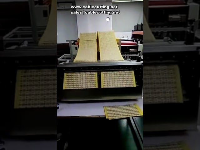 静電フィルム・導電フィルム・ラゲッジ生地に対応！自動切断機で生産性向上