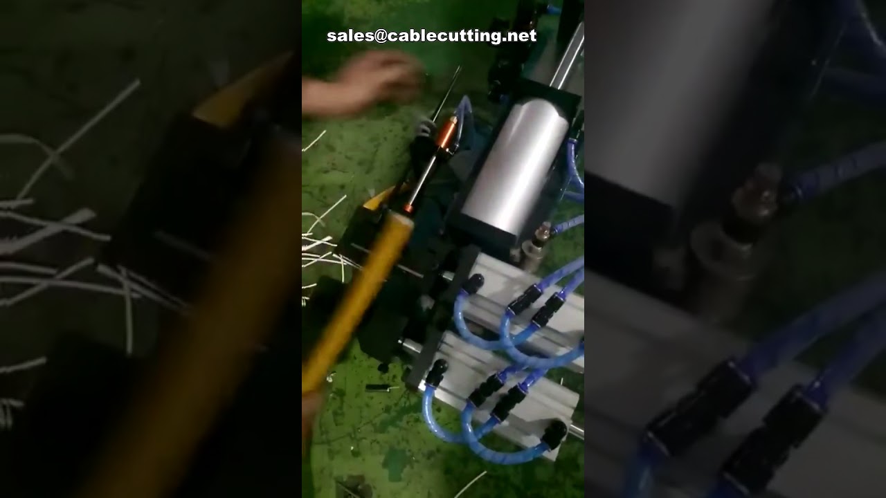 ガス電動式 電線被覆剥離機 | マルチコア・太径ケーブル対応 最大直径20mm