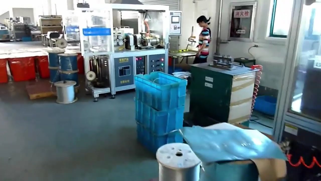 高精度ワイヤーロープ切断・ヒューズ加工機 | 工場自動化対応