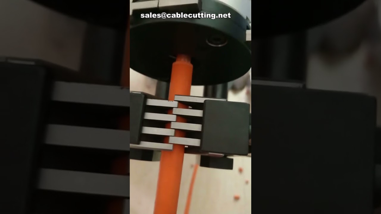 同軸ケーブル被膜剥離機 | 自動ワイヤーストリッピングマシンで生産性向上