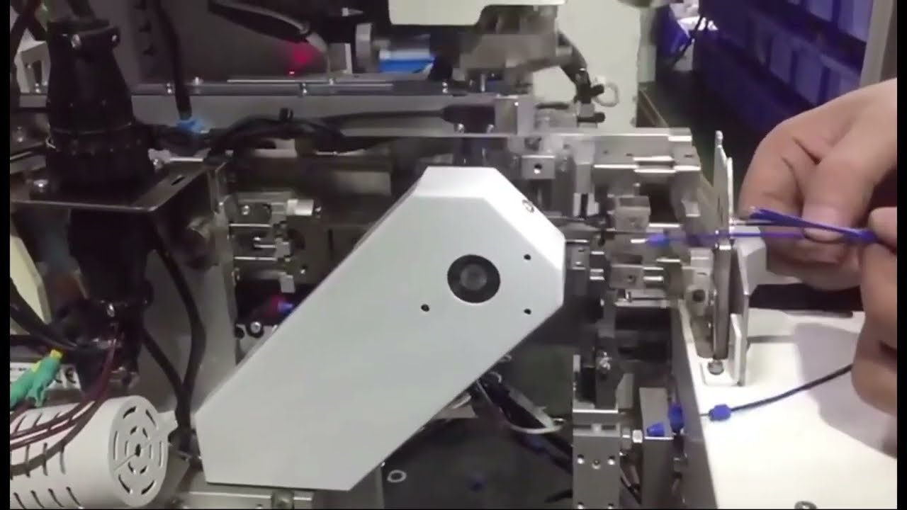 ワイヤーハーネス生産効率化！半自動シリコンボルトローディング＆端子シール挿入機
