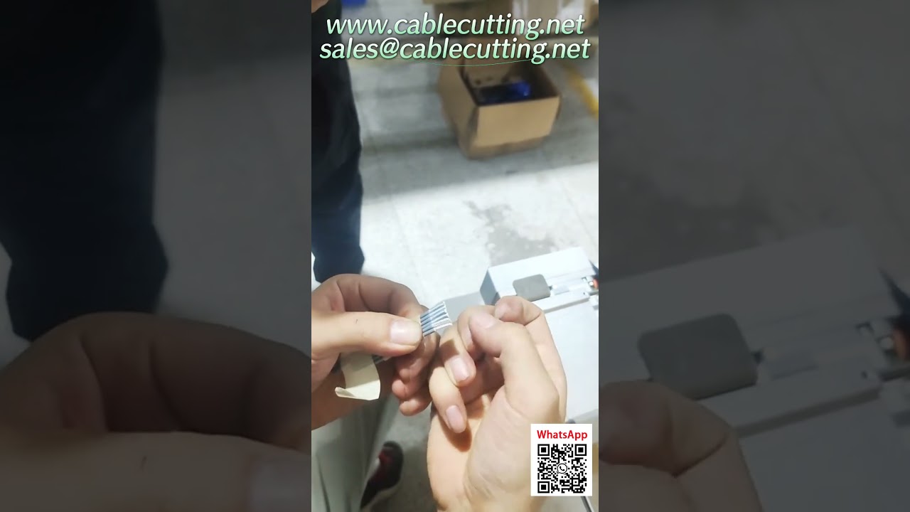 高精度レーザー電線剥離機 | 0.1mm精度で0.1～10mm²ケーブル対応