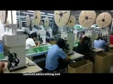 半自動ワイヤーストリッピング・圧着機｜効率的なケーブル加工