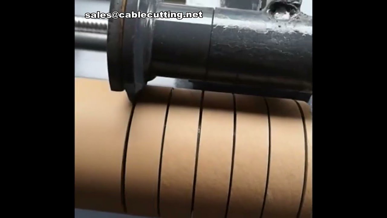 紙管切断機・クラフトコアスリッター｜紙工場の自動生産設備【高精度・高効率】