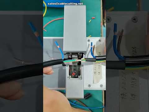 超音波ワイヤーハーネス溶接機 3x 2.5mm² + 1x 錫めっき銅線 完璧な結果 #工場