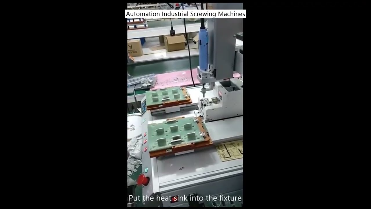 自動化産業用スクリューマシン｜高速・高精度ネジ締めで生産性向上