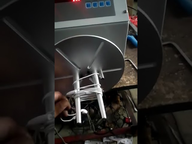 【自動巻取り】USBデータケーブル結束機 メーターカウンター搭載 イヤホンケーブル対応
