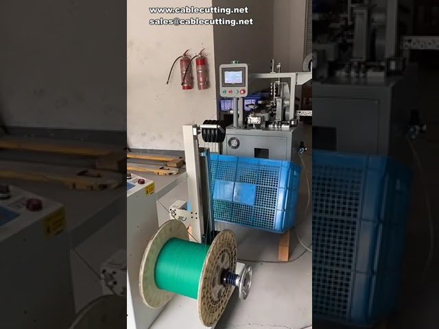 60kgペイオフマシン・ワイヤー切断剥離機・パイプ切断機・端子加工機 - 完全自動化ライン