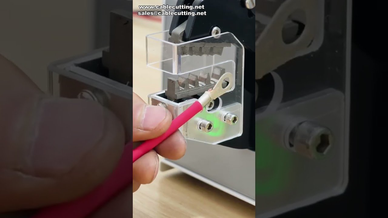 高性能・多機能！電動端子圧着機で生産性向上