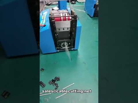 高精度ワイヤーロープ切断機 ZCUT-100S | 自動鋼線ケーブル加工機