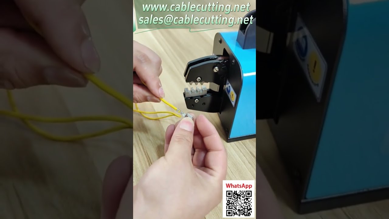【16Mエアー圧着工具】ハンマー式圧着で特殊端子も簡単！実演動画