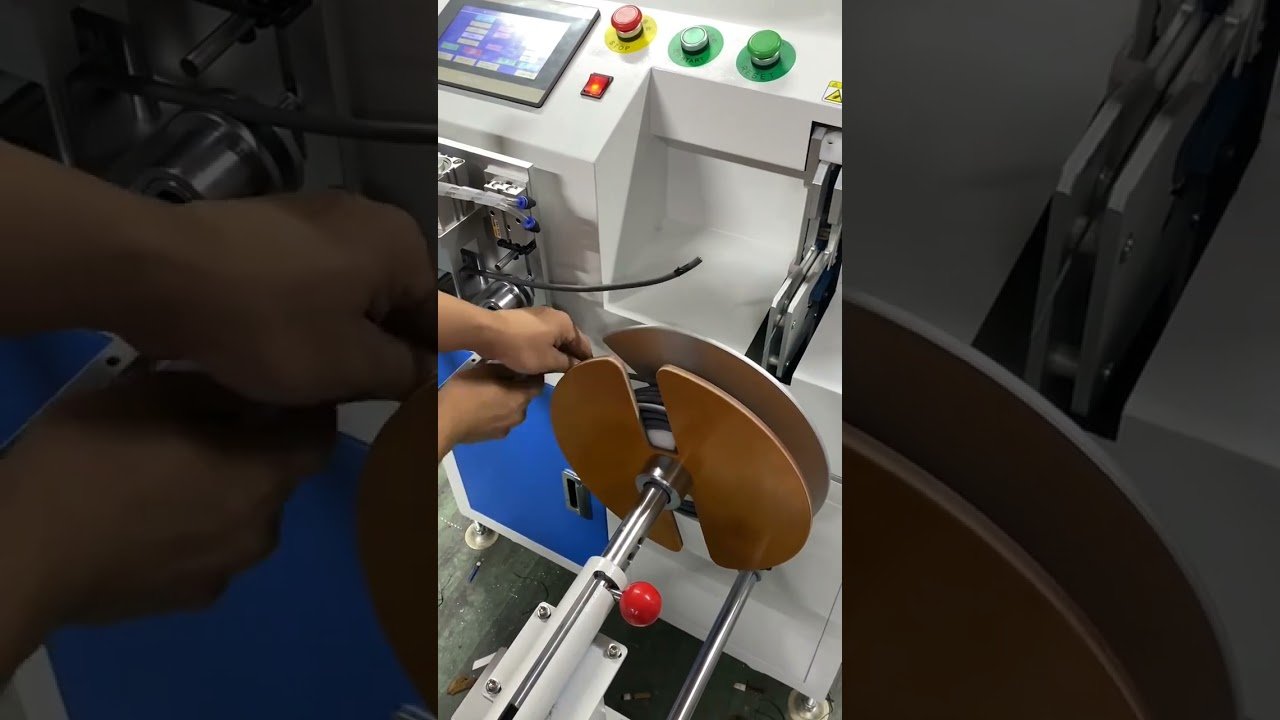 1mm〜16mm対応！自動計米・トラバース・切断・巻線・結束を1台で実現する全自動ワイヤー加工機