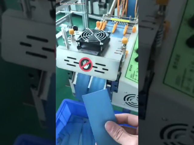 大画面コンピュータ搭載！熱冷両用布ベルトテープ切断機｜自動マジック粘着ジッパーウェビング