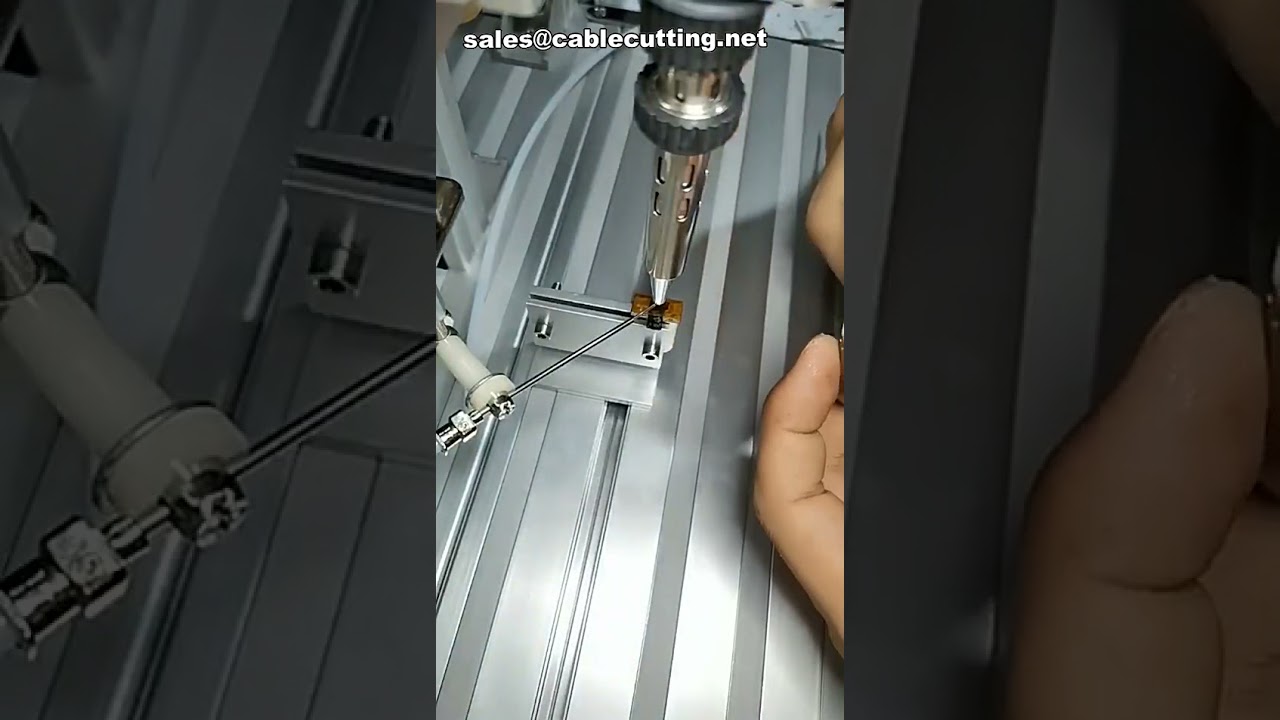LEDライト・プラグ・DCプラグ用自動溶接機 | ワイヤーハーネス組立・工場自動化に最適