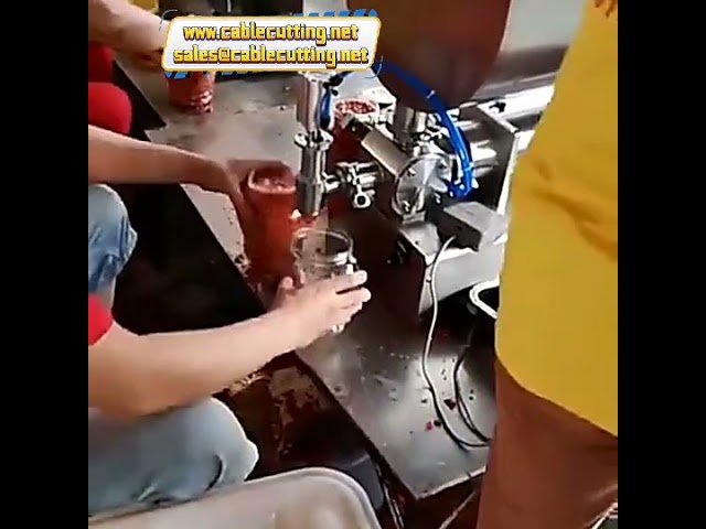 U型自動充填機｜トマトペースト・チリソース・味噌など高粘度ペースト対応 混合・充填機