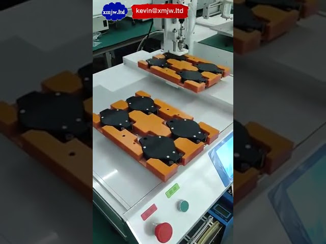 4軸電動スクリュードライバー機｜自動ねじ供給機付き組立自動化マシン