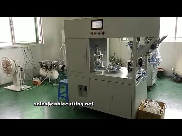 全自動ケーブル切断・巻き取り・結束機 | ツイストタイ結束で生産性向上