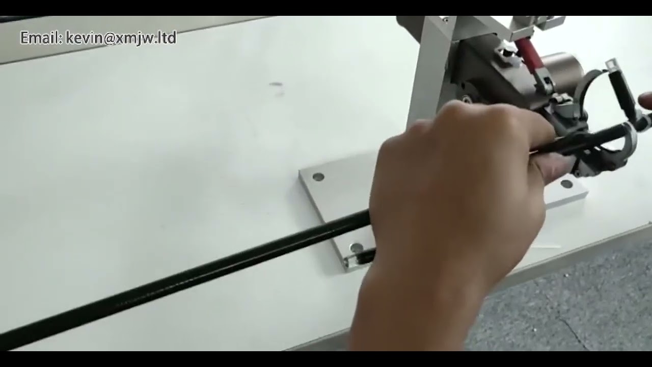 手持ち式ナイロンケーブルタイ結束機｜PCLタッチスクリーン制御で電線ハーネス結束を効率化