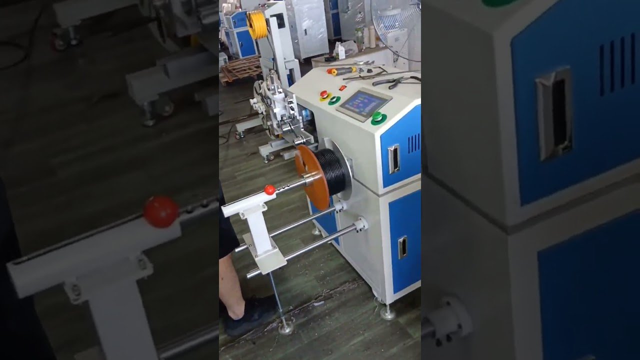 自動メーター計数・選別・切断・巻取機 高精度計量 #工場 #機械
