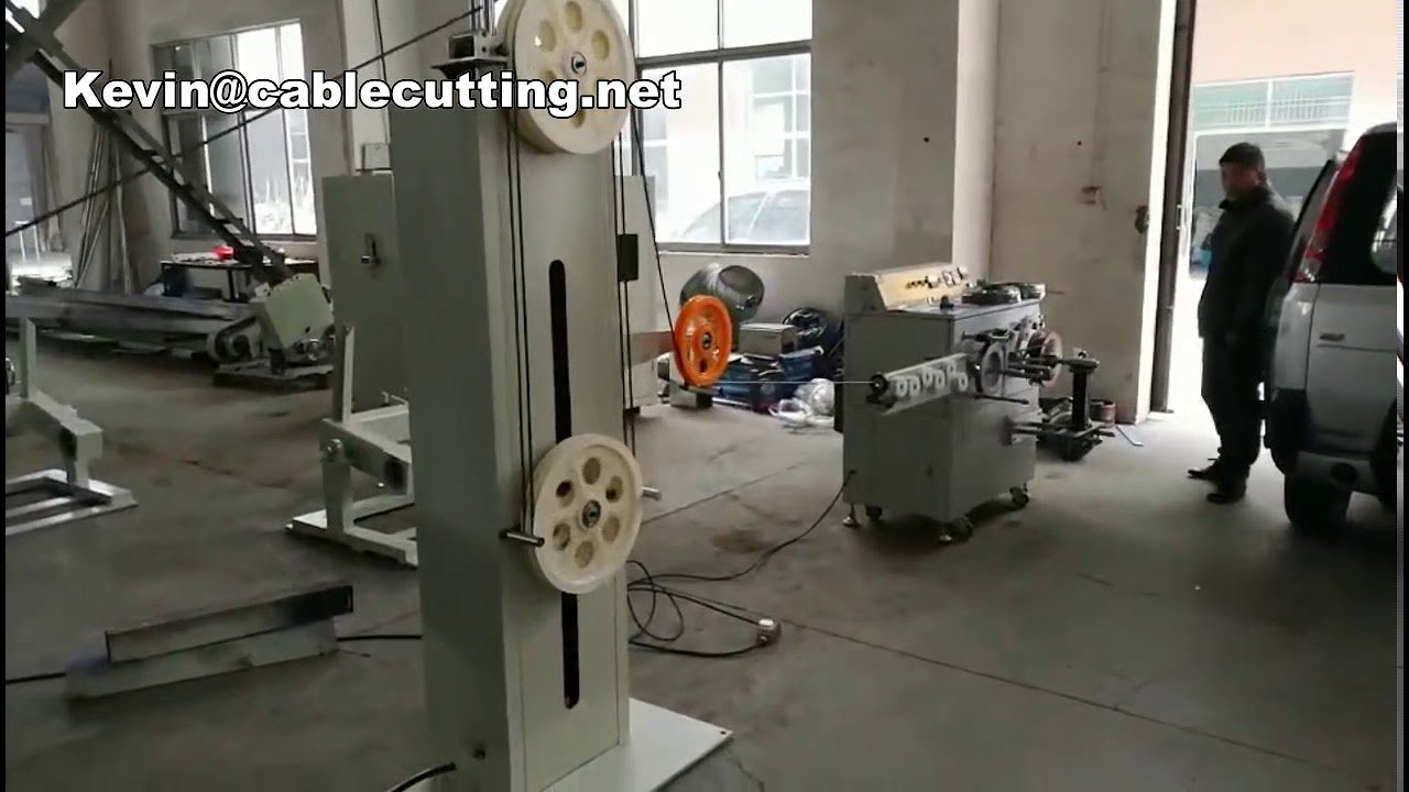 1トン・2.5トン対応 自動ワイヤ送線・スプーリングマシン | ワイヤペイオフ機