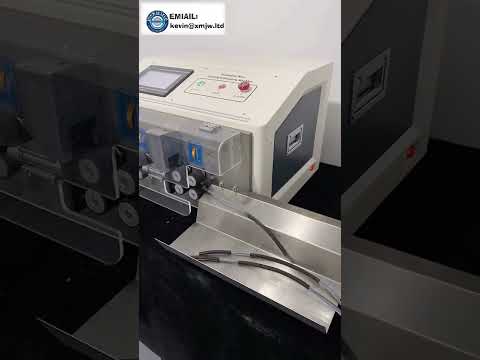 【完全自動】880W ワイヤー多段剥離機｜LED照明用中間皮むきマシン