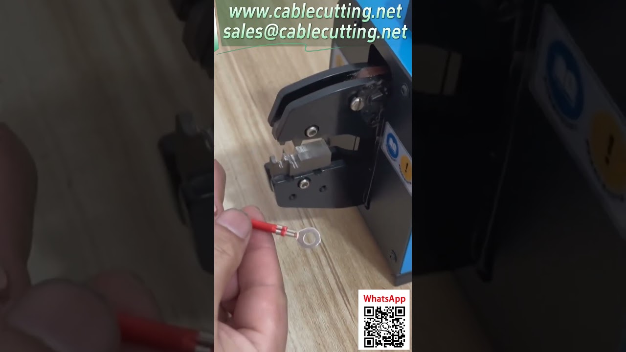 高品質電動端子圧着機 | カスタム端子加工サービス #端子線加工
