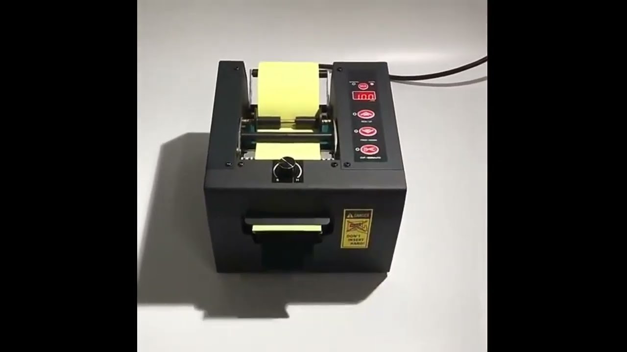 高精度切断機 | 高温テープ・透明保護フィルム用シャーリングマシン – 工場自動化対応