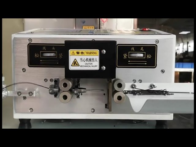 6平方自動電線切断剥離機 | 高効率ケーブル加工機