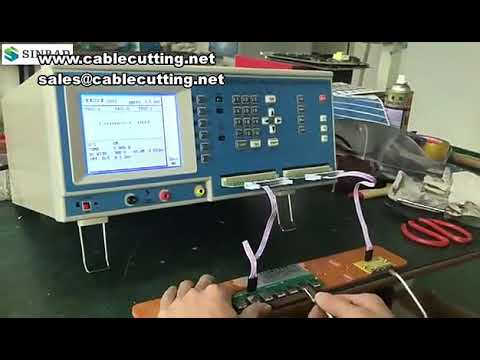 総合試験機：電子ワイヤー・データケーブル向け高電圧導通テスター