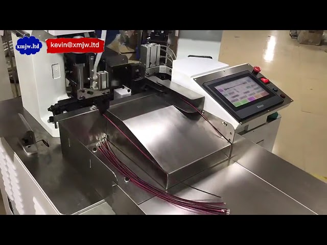 全自動電線切断・皮むき・両頭端子圧着機｜工場自動化を加速する高性能ワイヤー加工機