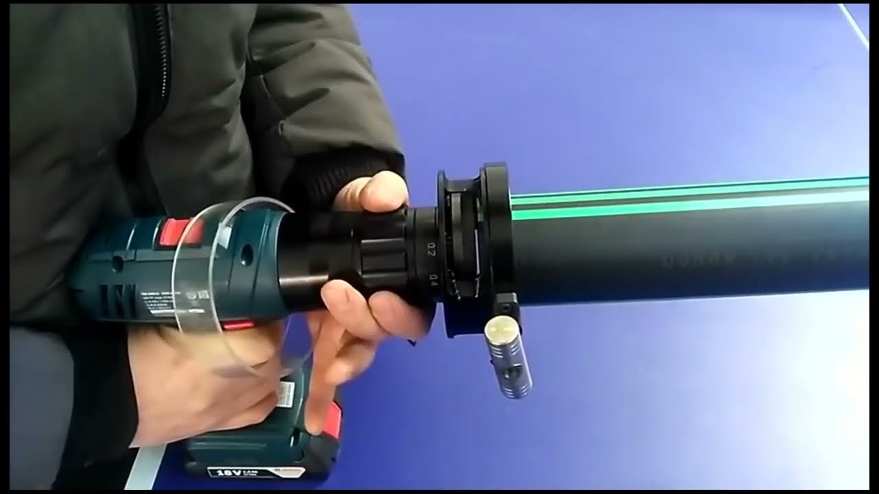 プラネタリーパイプカッター 調整式 薄肉パイプ面取り加工機
