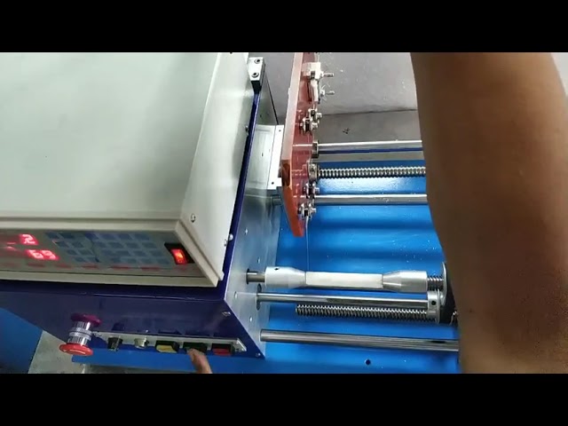 LY-830S 自動コイル巻き機｜マグネシウム棒ヒーター線・ケーブル巻取機【工場自動化】