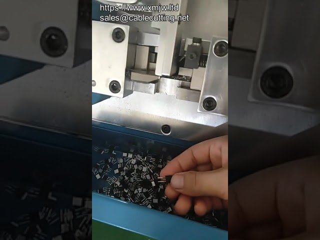 パワートランジスタリード曲げ・切断整形機 | チューブパッキング自動化対応