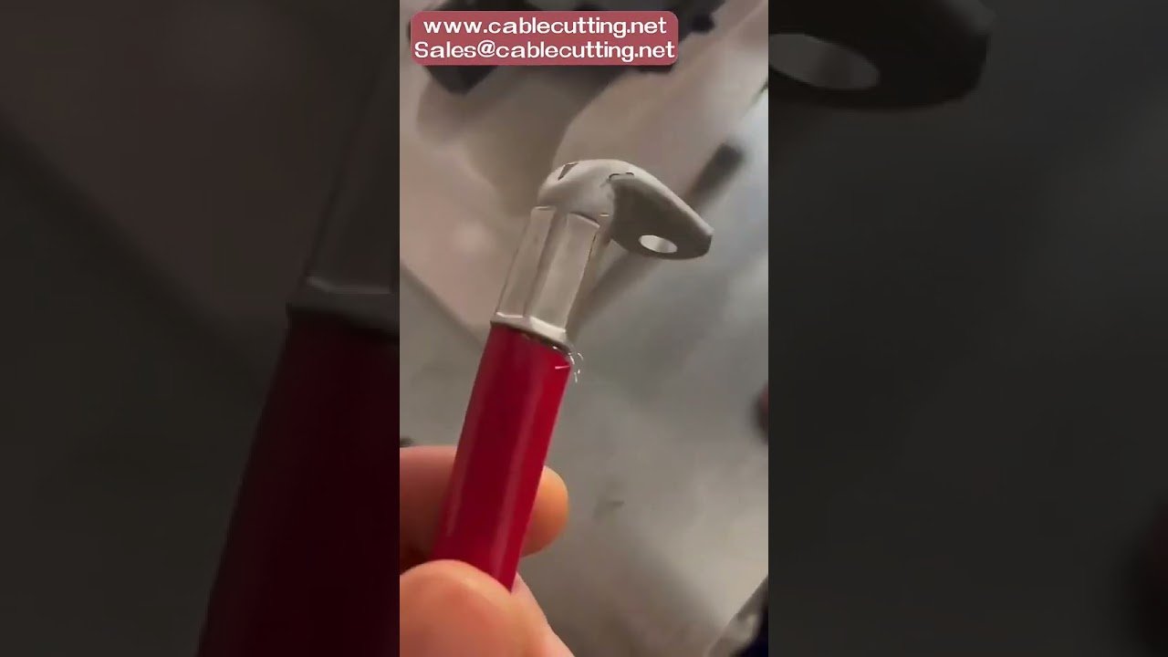 6T・8T・10T・12T対応！半自動銅管端子圧着機 | 高品質ワイヤー加工